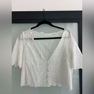 Doen Blouse - EUC - Cotton - Size Medium